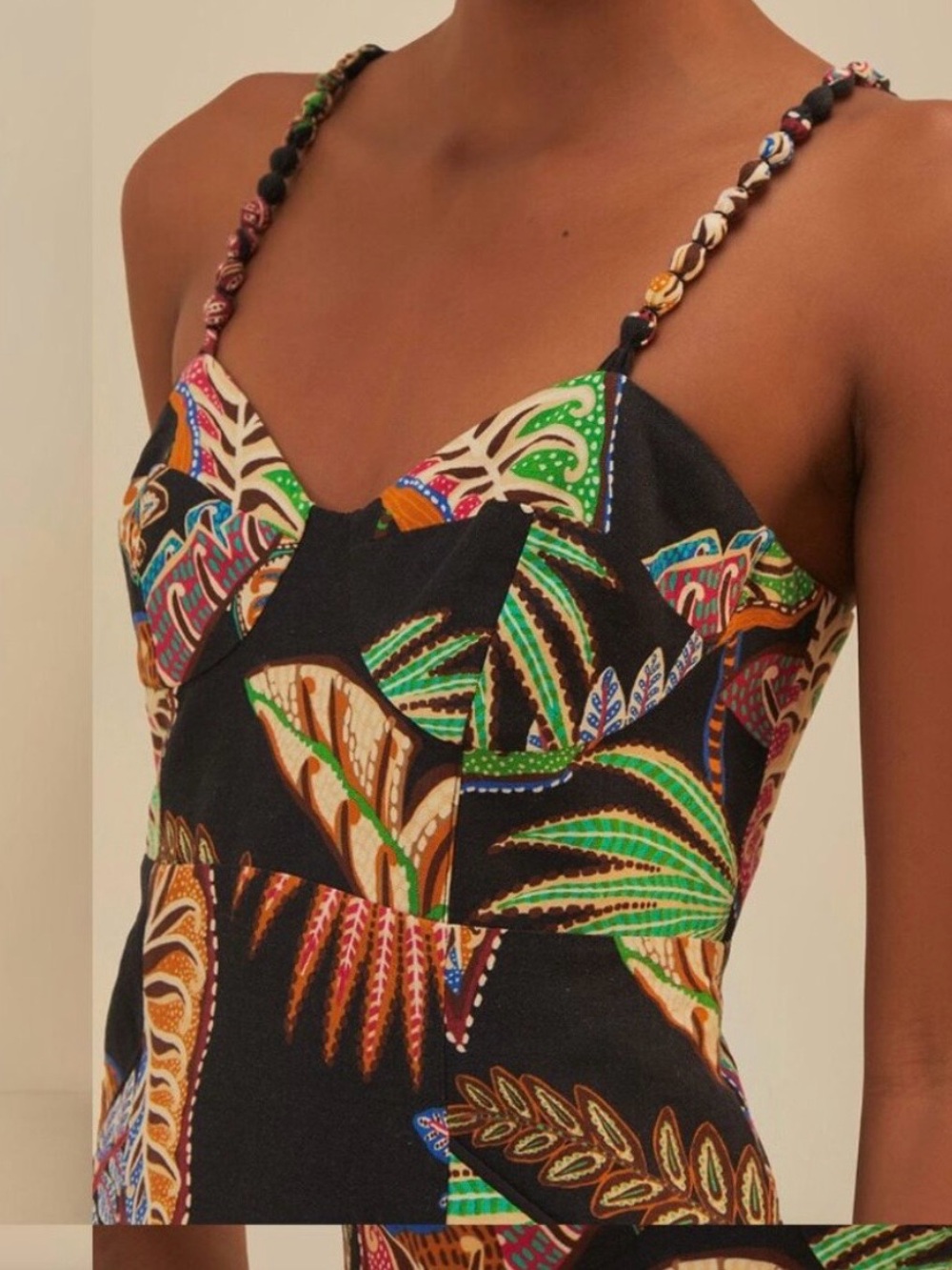 NWT Farm Rio Black Mini Dress - Picture 4 of 7